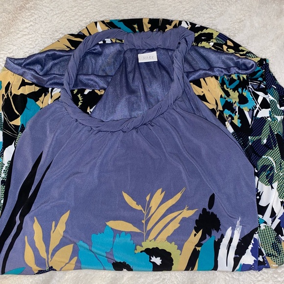 ๐ Suzy Shier Floral Maxi Dress. Size M - Picture 4 of 8